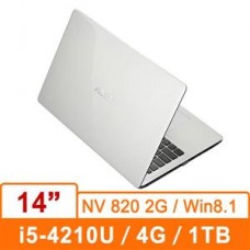 ASUS K455LD-0043G4210U(天使白) 14吋筆記型電腦